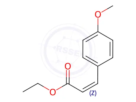 Chemical structure of Ethyl-p-methoxycinnamate