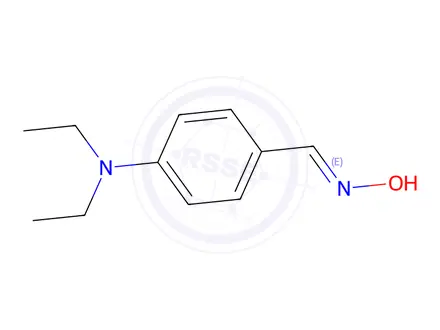 Chemical structure of n,n-Diethyl-4-[(hydroxyimino)methyl]aniline