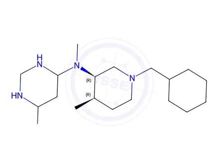 Chemical structure of N4-Methyl Piperidinyl-4,6-pyrimidinediamine