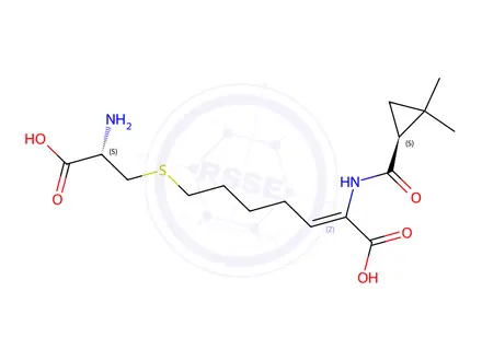 Chemical structure of (SS)-Cilastatin diastereomer