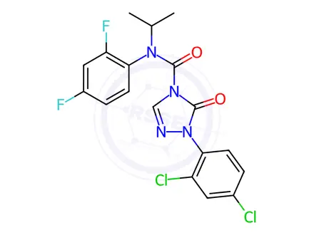 Chemical structure of Ipfencarbazone