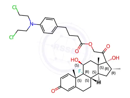 Chemical structure of Prednimustine Impurity 13