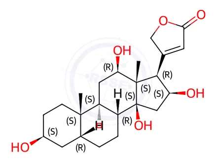 Chemical structure of Diginatigenin