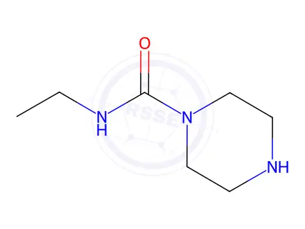 Chemical structure of N-Ethyl-1-piperazinecarboxamide