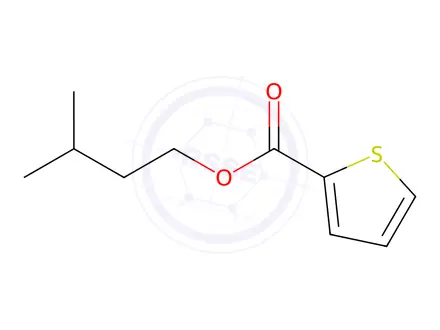 Chemical structure of Isopentyl 2-thiophenecarboxylate