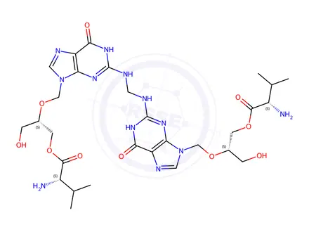 Chemical structure of Valganciclovir Hydrochloride EP Impurity M