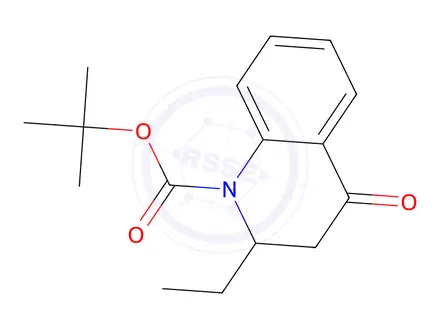 Chemical structure of tert-Butyl 2-ethyl-4-oxo-1,2,3,4-tetrahydroquinoline-1-carboxylate
