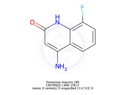 Chemical structure of Finerenone Impurity 339