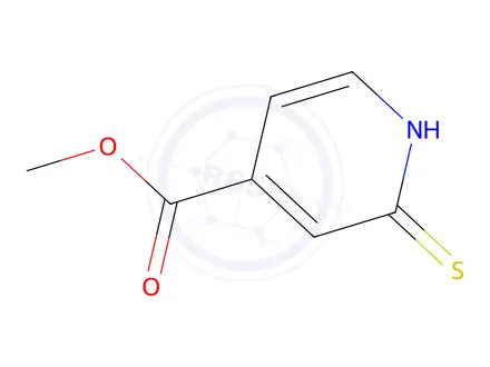 Chemical structure of Methyl 2-thioxo-1,2-dihydropyridine-4-carboxylate
