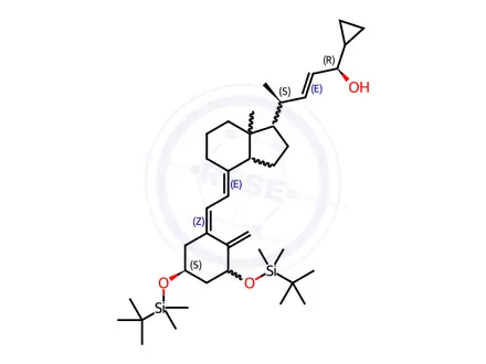 Chemical structure of Calcipotriol Impurity OF