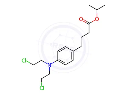 Chemical structure of Chlorambucil isopropyl ester