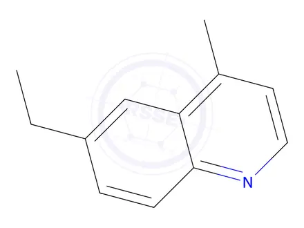 Chemical structure of 6-Ethyl-4-methylquinoline