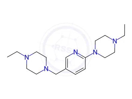 Chemical structure of Abemaciclib Impurity 220