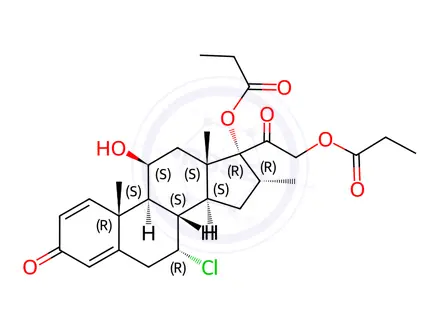 Chemical structure of Alclometasone Dipropionate