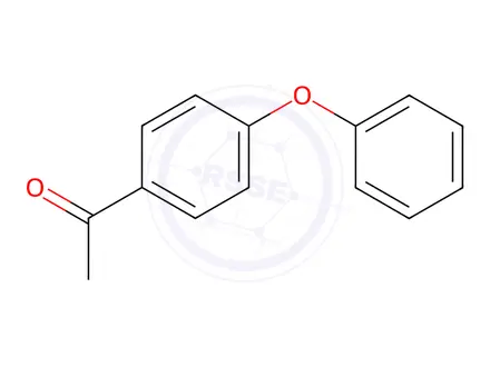 Chemical structure of 4'-Phenoxyacetophenone