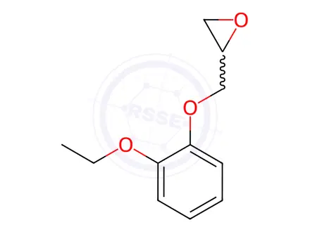 Chemical structure of 2-(2-Ethoxyphenoxymethyl)oxirane