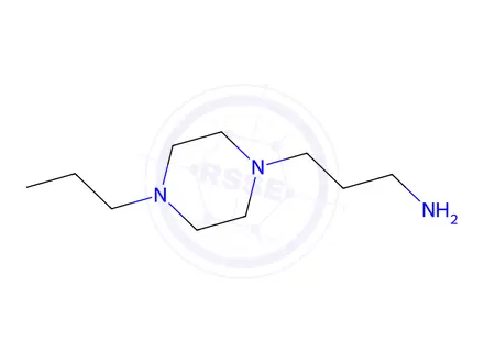 Chemical structure of 3-(4-Propylpiperazin-1-yl)propan-1-amine