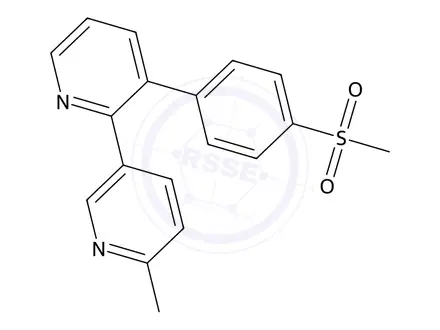 Chemical structure of Deschloro Etoricoxib