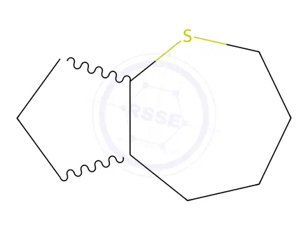 Chemical structure of Octahydro-2H-cyclopenta[b]thiepine