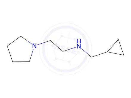 Chemical structure of N-(Cyclopropylmethyl)-2-(pyrrolidin-1-yl)ethanamine