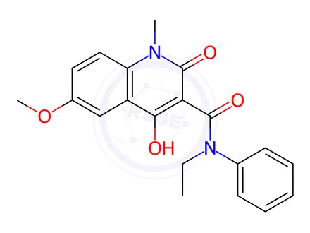Chemical structure of Laquinimod Impurity 78