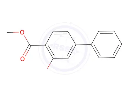 Chemical structure of Methyl 3-hydroxy-[1,1'-biphenyl]-4-carboxylate