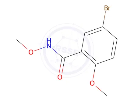 Chemical structure of 5-Bromo-n,2-dimethoxybenzamide