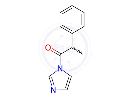 Chemical structure of 1-(1H-Imidazol-1-yl)-2-phenylpropan-1-one