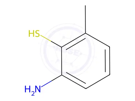 Chemical structure of 2-amino-6-methylbenzenethiol