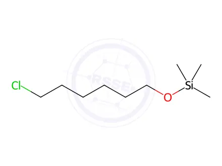 Chemical structure of 6-CHLORO-1-TRIMETHYLSILYLOXYHEXANE