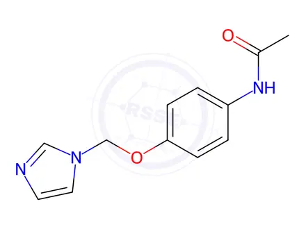 Chemical structure of N-(4-((1H-Imidazol-1-yl)methoxy)phenyl)acetamide