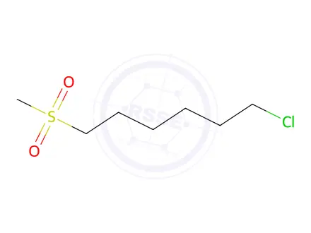 Chemical structure of 1-Chloro-6-(methylsulfonyl)hexane