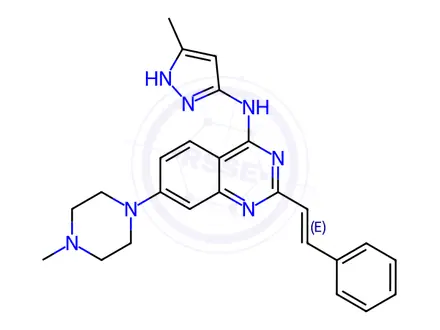 Chemical structure of ENMD 2076 Impurity 97