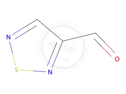 Chemical structure of 1,2,5-Thiadiazole-3-carbaldehyde