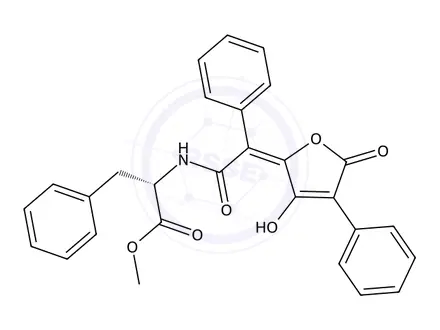 Chemical structure of Rhizocarpic Acid