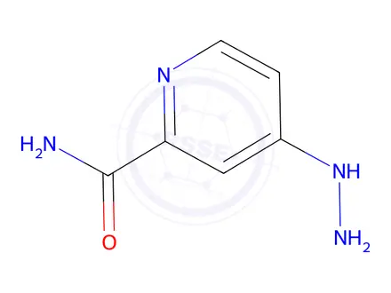 Chemical structure of 4-Hydrazinylpicolinamide