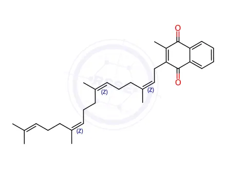 Chemical structure of Vitamin K2 Impurity 60