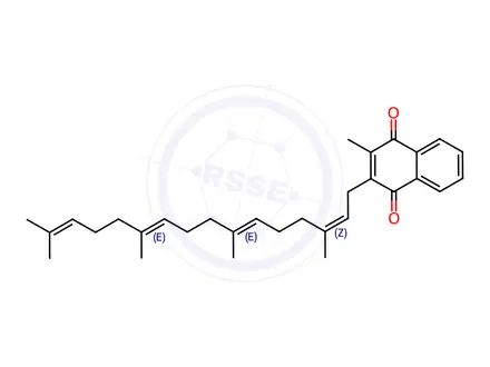 Chemical structure of Vitamin K2 Impurity 69