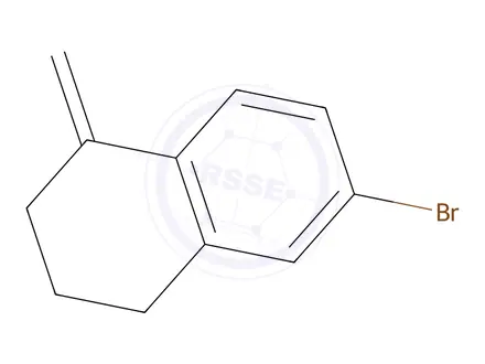 Chemical structure of 6-Bromo-1-methylene-1,2,3,4-tetrahydronaphthalene