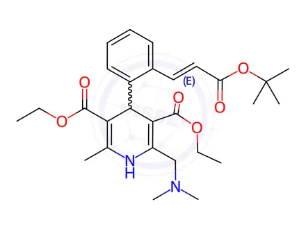 Chemical structure of Teludipine