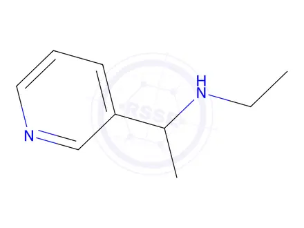 Chemical structure of N-Ethyl-α-methyl-3-pyridinemethanamine