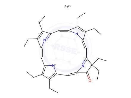 Chemical structure of Porphine Impurity 42