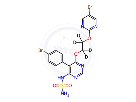 Chemical structure of Aprocitentan-d4