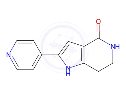 Chemical structure of PHA-767491