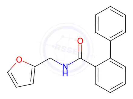 Chemical structure of N-(Furan-2-ylmethyl)-[1,1'-biphenyl]-2-carboxamide