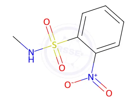 Chemical structure of N-Methyl-2-nitrobenzenesulfonamide