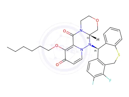 Chemical structure of Baloxavir Impurity 15