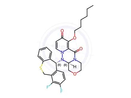 Chemical structure of Baloxavir Impurity 26