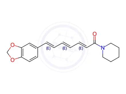 Chemical structure of Piperettin