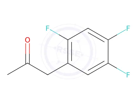 Chemical structure of 1-(2,4,5-Trifluorophenyl)propan-2-one